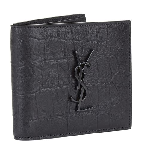 Saint Laurent Men's Designer Wallets & Card Holders.